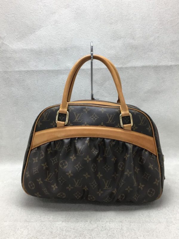 3 Louis Vuitton Mitzi Monogram Handbag Brown