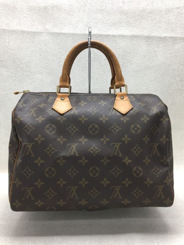 3 Louis Vuitton Mini Speedy Monogram PVC Brown