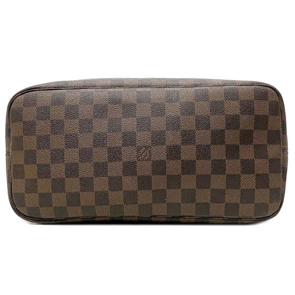 3 Louis Vuitton Tote Bag Neverfull MM Brown Damier Ebene