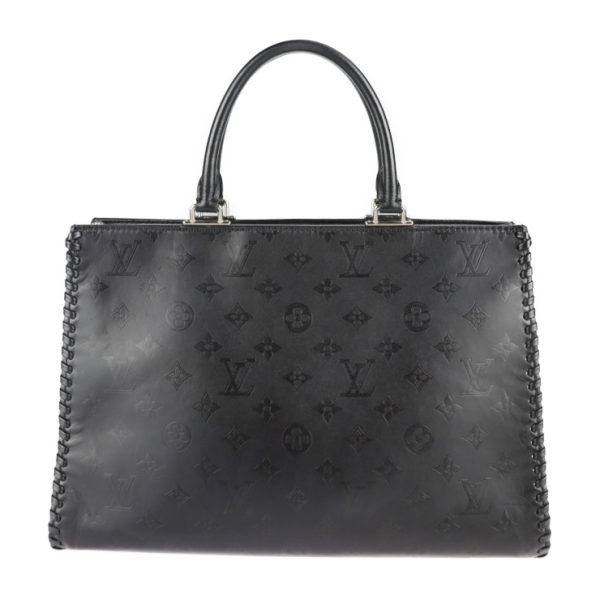 3 Louis Vuitton Verry Zip Tote Bag Monogram Embossed