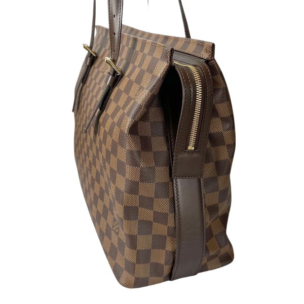 3 Louis Vuitton Damier Chelsea Shoulder Bag Ebene