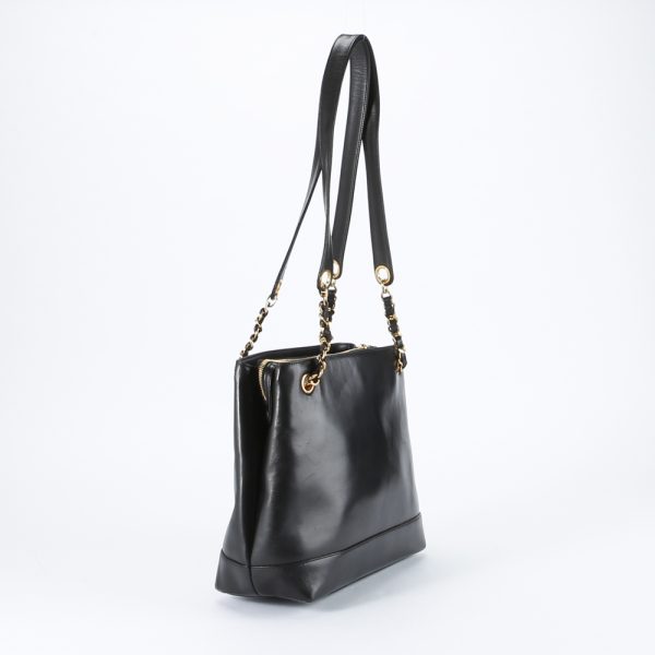 3 Chanel Lamb Long Shoulder Chain Tote Bag