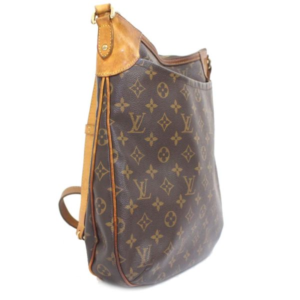 3 Louis Vuitton Odeon MM Monogram Shoulder Bag Brown