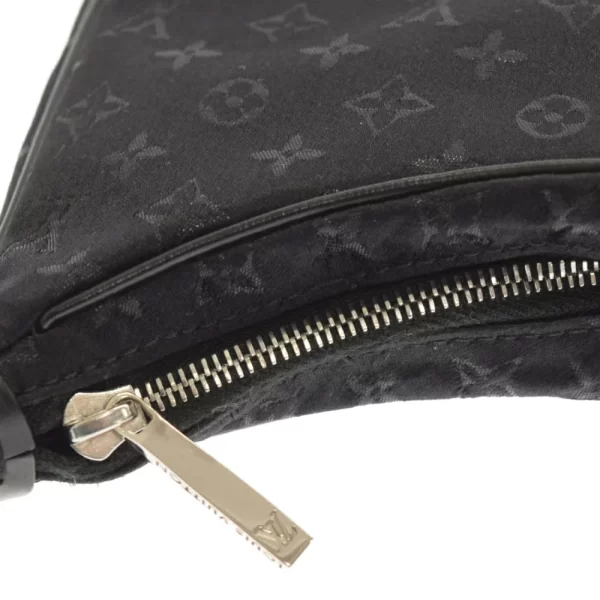 3 Louis Vuitton Monogram Boulogne Handbag Black