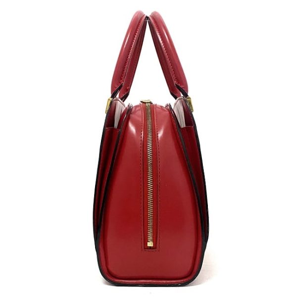 3 Louis Vuitton Pont Neuf Leather Bag Red