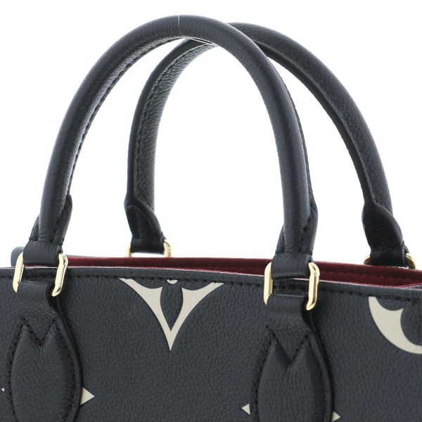 3 Louis Vuitton OnTheGo PM Noir Black Tote Shoulder Bag