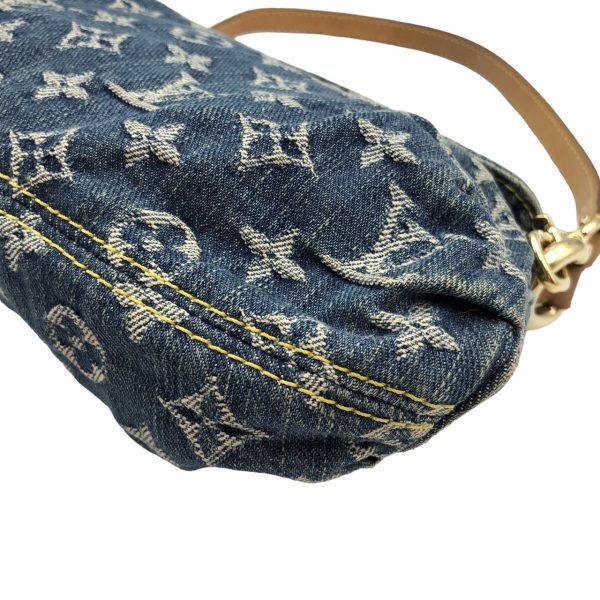 3 Louis Vuitton Pleaty Monogram Denim Mini Shoulder Bag