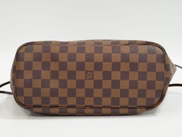 3 Louis Vuitton LV Neverfull PM Damier Ebene Tote Bag