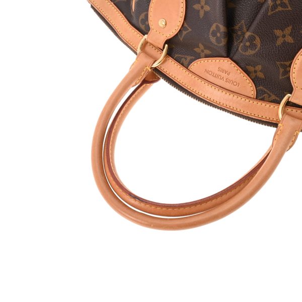 3 Louis Vuitton Monogram Tivoli PM Brown