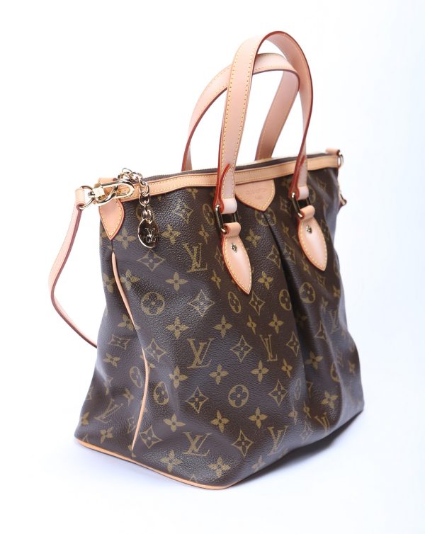 3 Louis Vuitton Palermo PM 2way Tote Bag Monogram