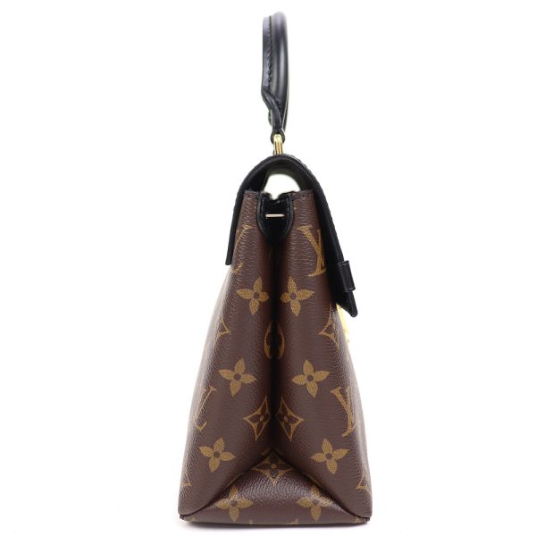 3 Louis Vuitton One Handle Flap Bag MM Monogram Ebene Noir