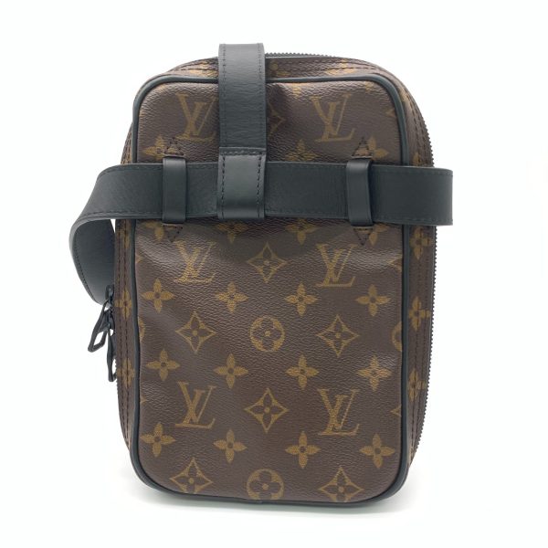 3 Louis Vuitton Utility Side Bag Shoulder Bag PVC Coated Canvas Monogram