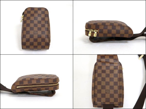 3 Louis Vuitton Jeronimos Shoulder Bag Damier Ebene