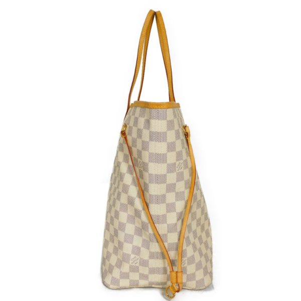 3 Louis Vuitton Tote Bag Neverfull GM Shoulder Bag Damier Azur