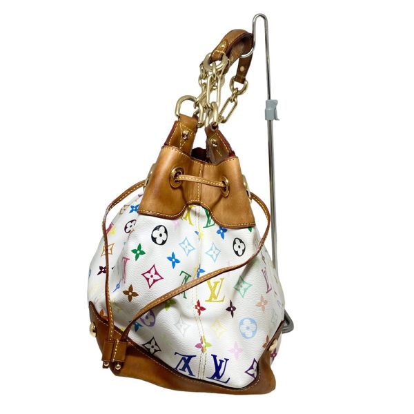 3 Louis Vuitton Ursula Handbag Monogram Multicolor