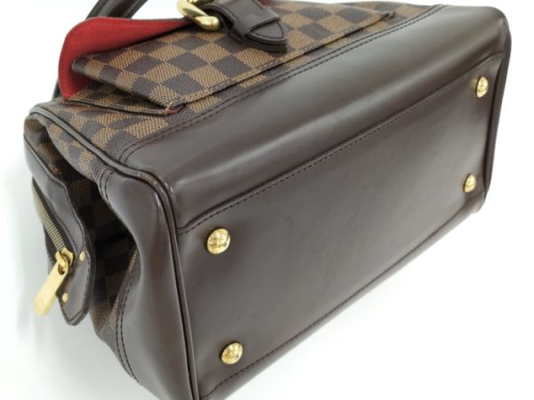 3 Louis Vuitton Knightsbridge Handbag Damier Ebene