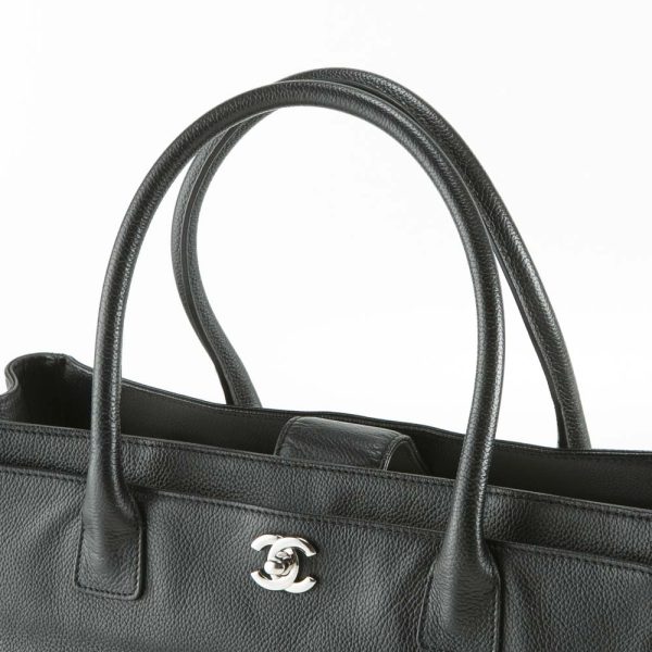 340200kwh290574 5 Chanel Executive Turn Lock Tote Bag