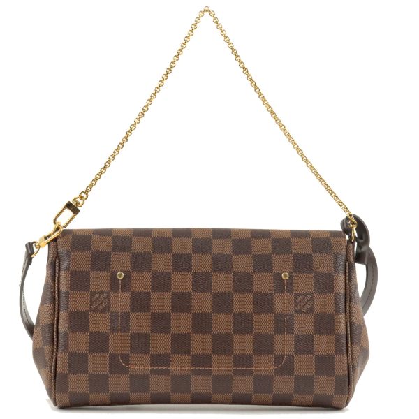 36538 15 2 Louis Vuitton Damier Ebene Canvas Favorite MM Shoulder Bag