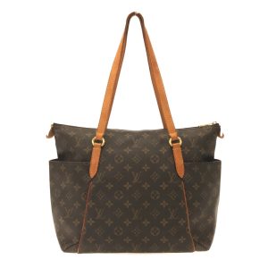 36958018 1 Louis Vuitton Neverfull MM Monogram Tote Bag Brown