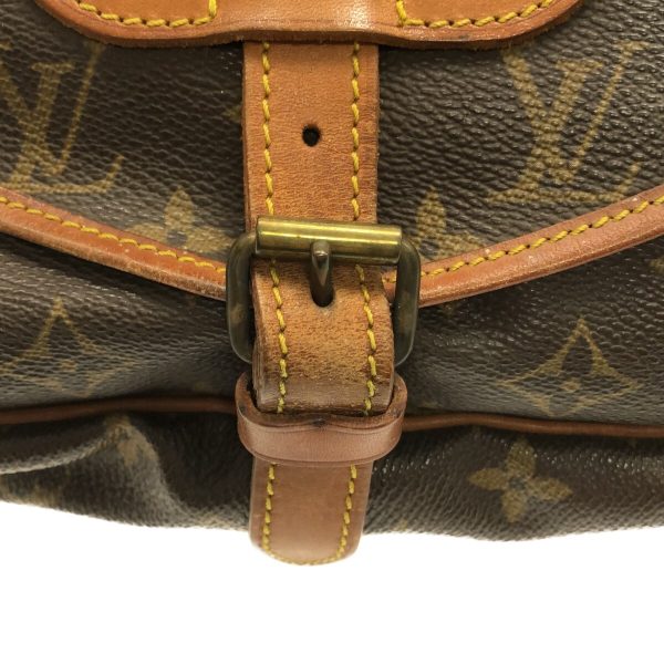 36958211 11 Louis Vuitton Saumur 30 Shoulder Bag Monogram Canvas