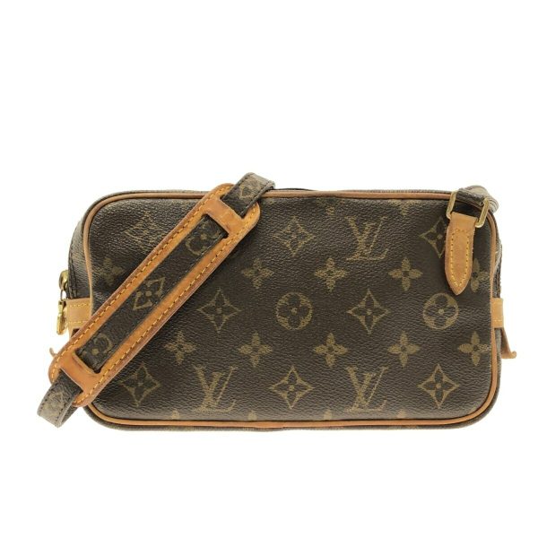 37001972 1 Louis Vuitton Pochette Marly Monogram Canvas Shoulder Bag