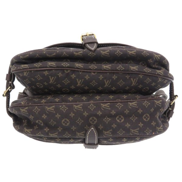 3j0360b5 3 Louis Vuitton Monogram Run Saumur 30 Ebene Shoulder Bag