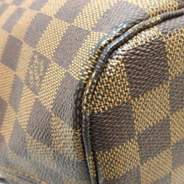 4 Louis Vuitton Neverfull MM Tote Bag Ebene Damier Canvas