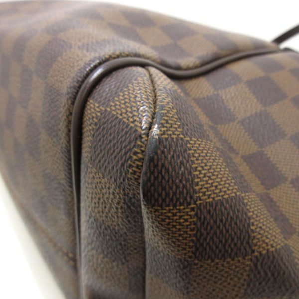 4 Louis Vuitton Totally MM Shoulder Bag Ebene Damier Canvas