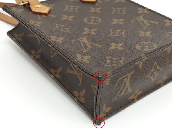 4 Louis Vuitton Petit Sac Plat 2 Way Shoulder Bag Monogram