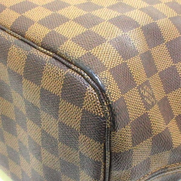 4 Louis Vuitton Neverfull MM Tote Bag Ebene Damier Canvas