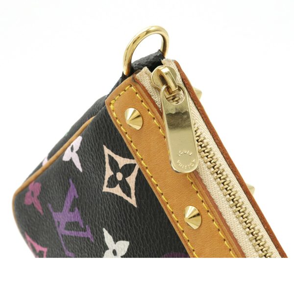 4 Louis Vuitton Monogram Multicolor Accessoire Accessory Pouch 2way Shoulder Bag