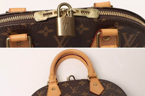 4 Louis Vuitton Monogram Alma BB 2way Bag