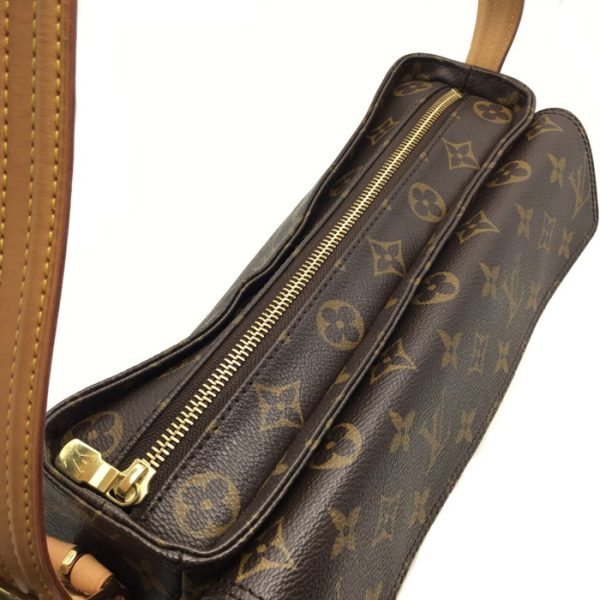 4 Louis Vuitton Viva Cite MM Monogram Shoulder Bag Compact Bag