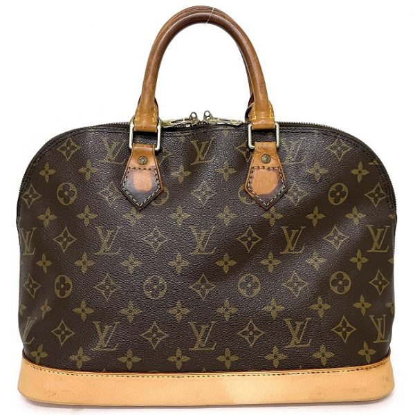 4 Louis Vuitton Handbag Alma PM Brown Monogram