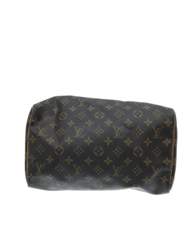 4 Louis Vuitton Speedy 30 Hand Bag Monogram PVC Brown