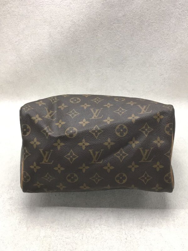 4 Louis Vuitton Speedy 25 Hand Bag Monogram PVC Brown