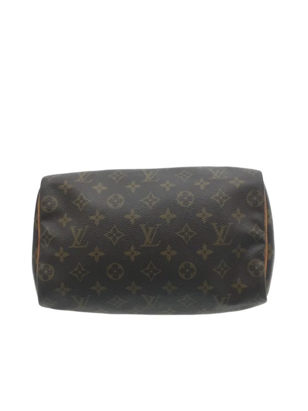 4 Louis Vuitton Speedy 25 Hand Bag Monogram PVC Brown