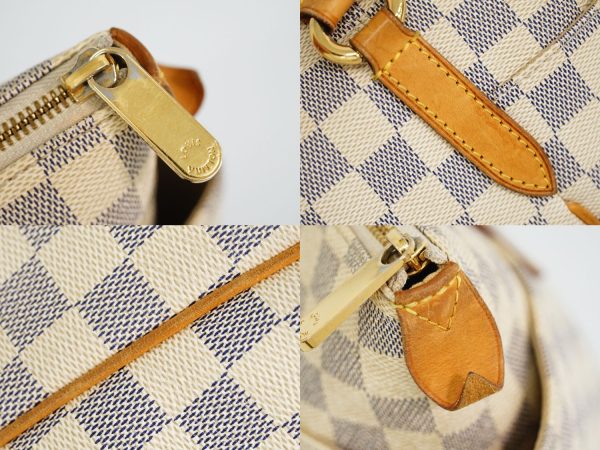 4 Louis Vuitton Totally PM Damier Azur Shoulder Bag Tote Bag