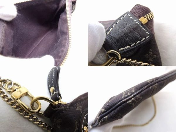 4 Louis Vuitton Pouch Mini Pochette Accessoire Monogram Fuzan Bag