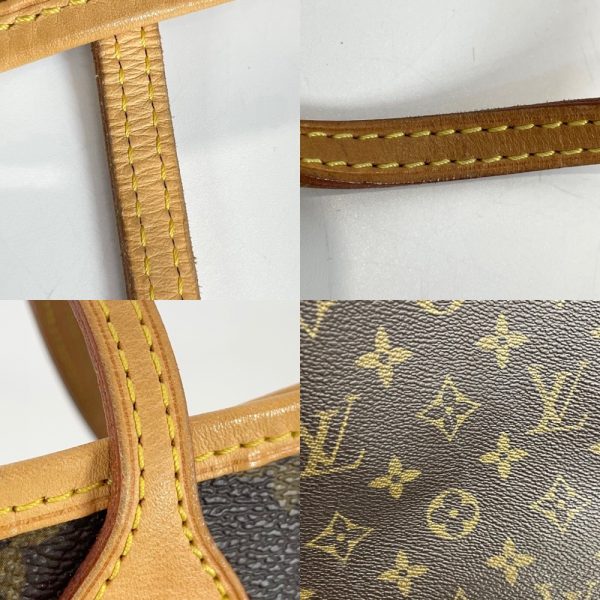 4 Louis Vuitton Tote Bag Monogram Neverfull MM Handbag Brown