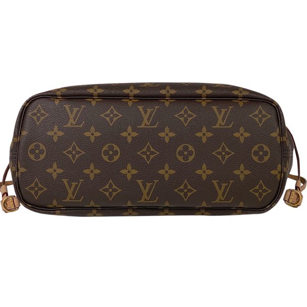 4 Louis Vuitton Neverfull PM Handbag Tote Bag Monogram Brown