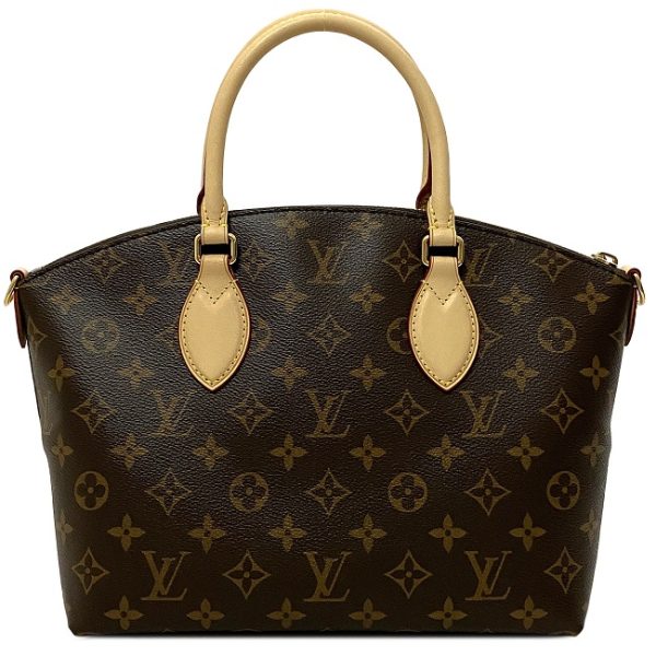 4 Louis Vuitton 2way Bag Boetie NM PM Brown Beige Monogram