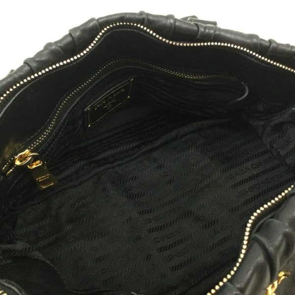 4 Prada Shoulder Bag Handbag Black