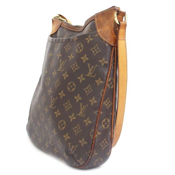 4 Louis Vuitton Odeon MM Monogram Shoulder Bag Brown