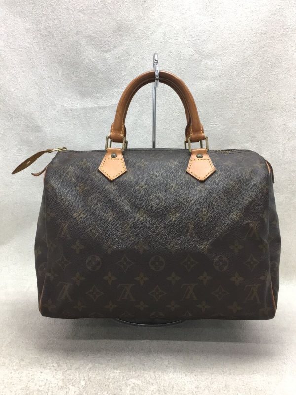 4 Louis Vuitton Speedy 30 Monogram Brown