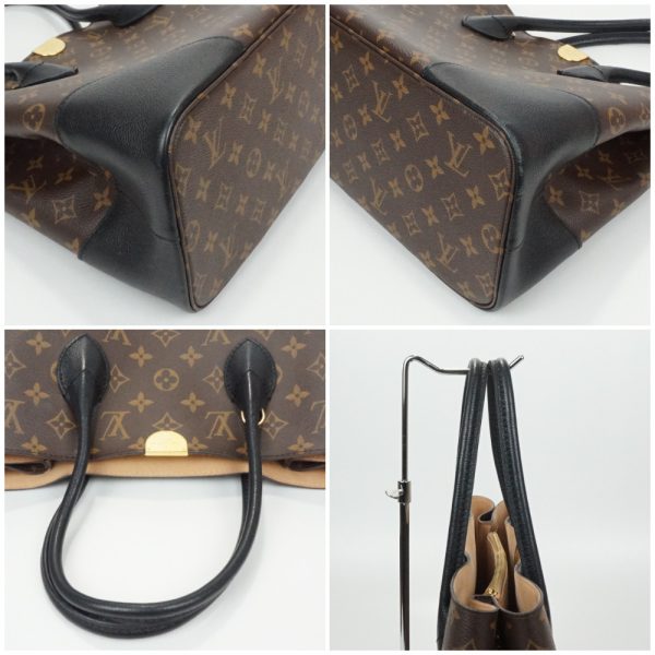 4 Louis Vuitton Flandrin Monogram Brown Black Handbag