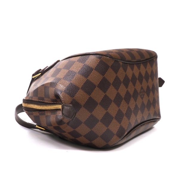 4 Louis Vuitton Belem PM Damier Ebene Cloth Bag Attached