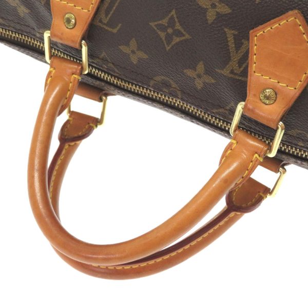 4 Louis Vuitton Monogram Speedy 35 Handbag Bag LV