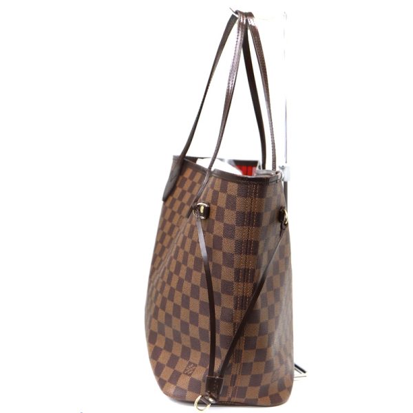 4 Louis Vuitton Neverfull MM Damier Ebene Brown