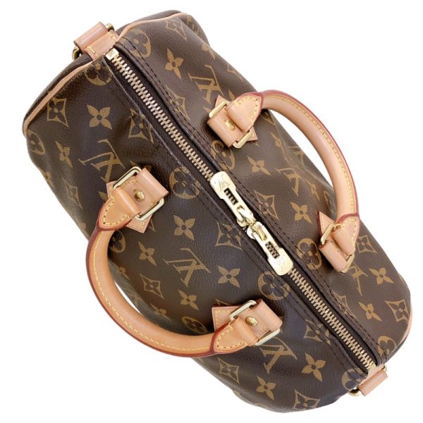 4 Louis Vuitton Speedy Bandouliere 25 Monogram Handbag